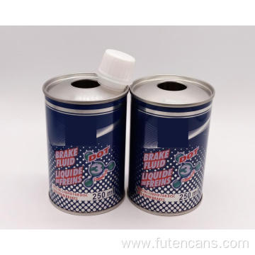 DOT 3 Hydraulic Fluid Oil Tin Can